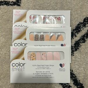 color street set of 3